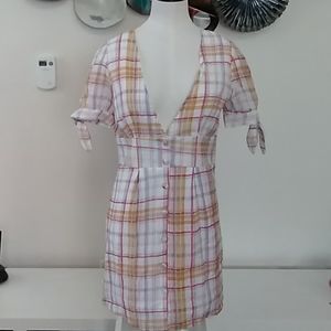 Plaid dress